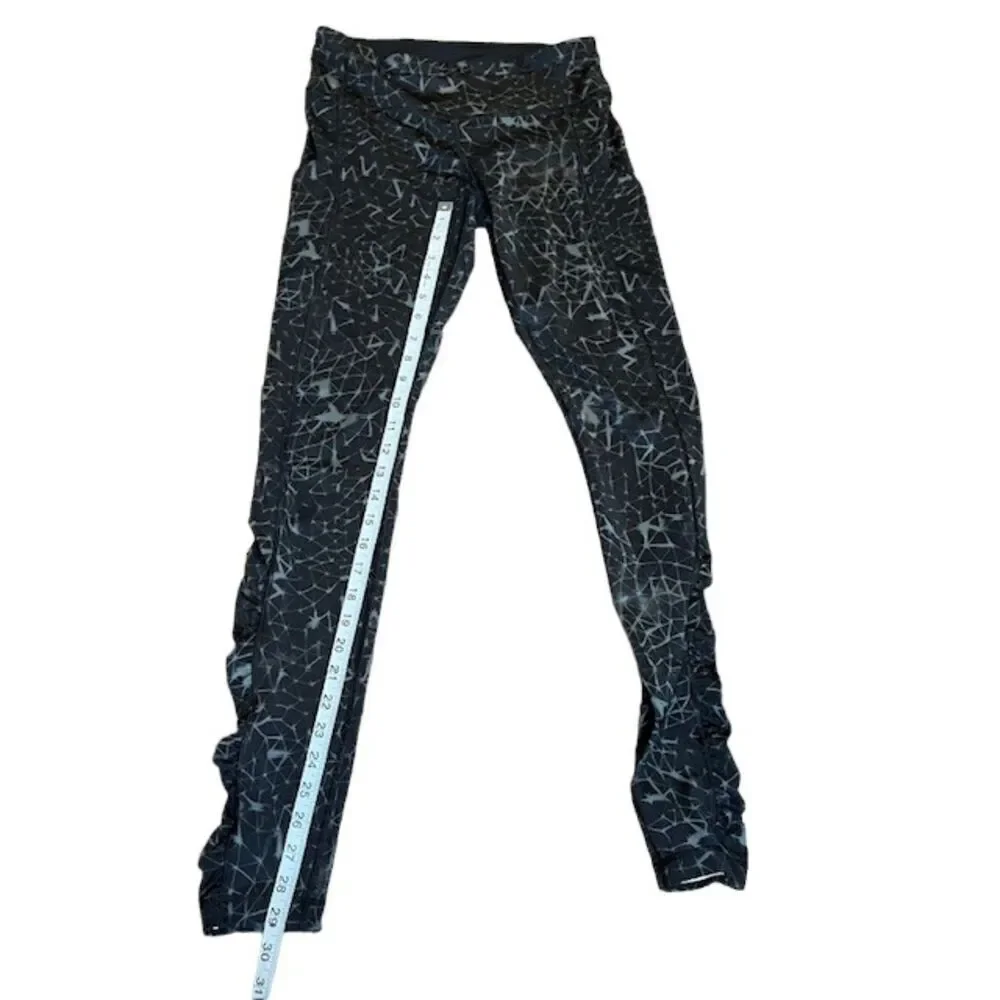 Lululemon Speed Tight III *Full-On Luxtreme Star Crushed Coal Black 6‎